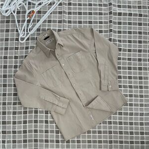Men's Classic Beige Shirt